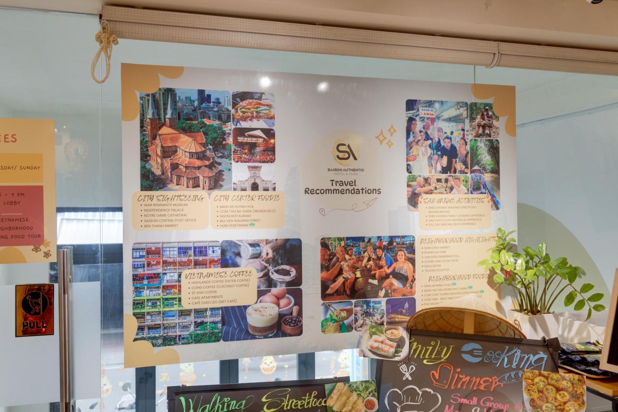 Saigon Authentic - Daily Walking Morning Tour, Fresh Daily Breakfast, Gym & Rooftop Billiard Nhà trọ *